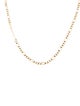 Necklace 10K Figaro Chain Necklace