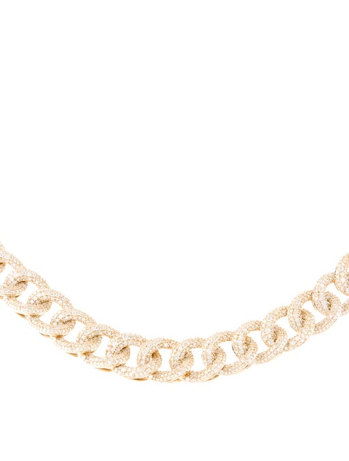 Necklace 14K 13.00ctw Diamond Link Necklace