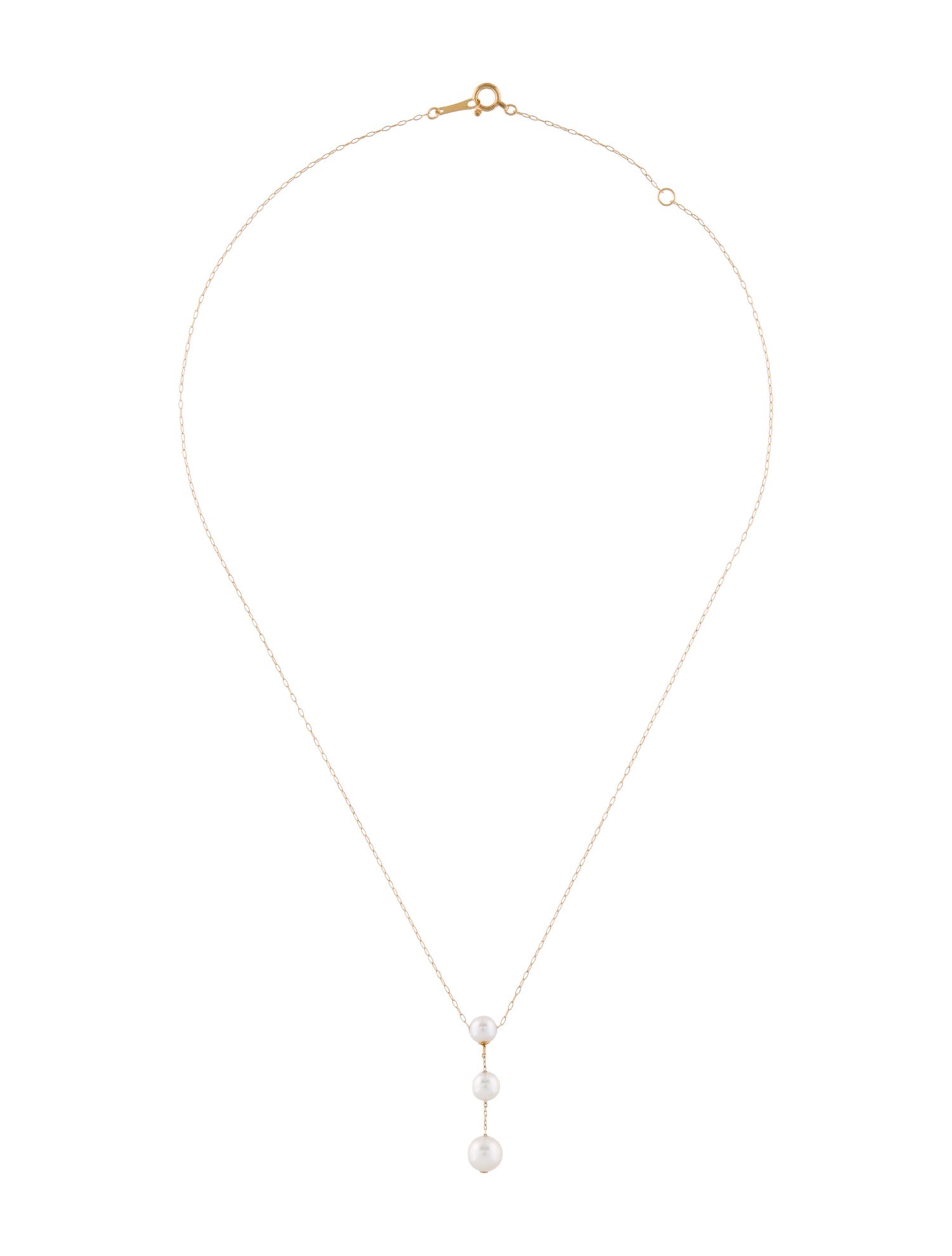 Necklace 18K Pearl Lavalier