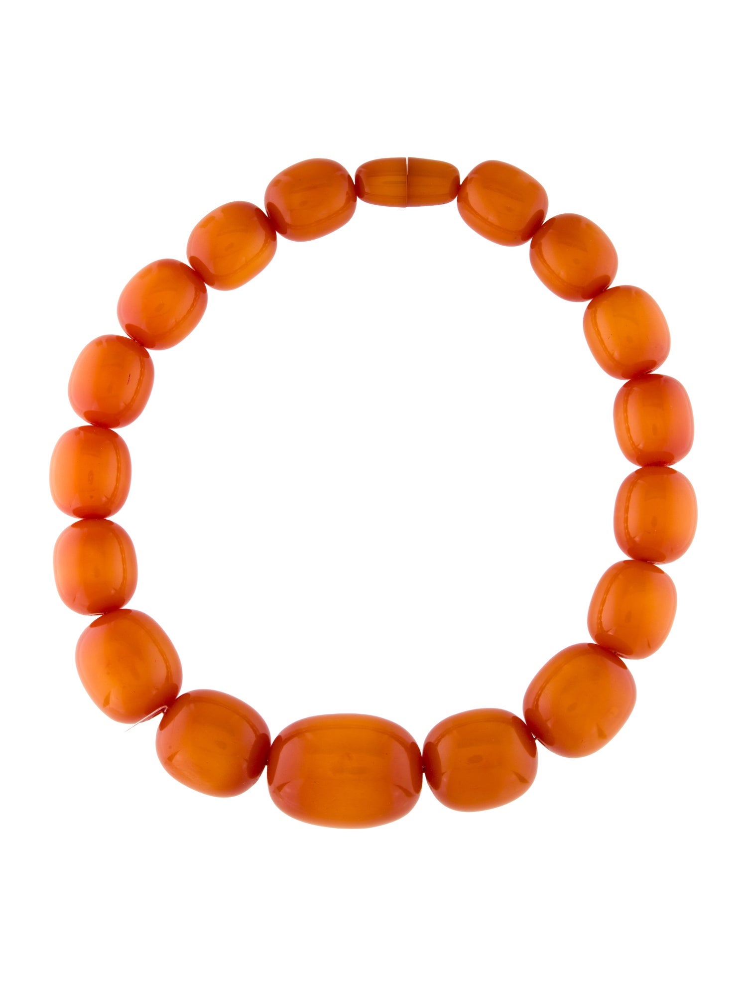 Necklace Vintage Resin Beaded Collar