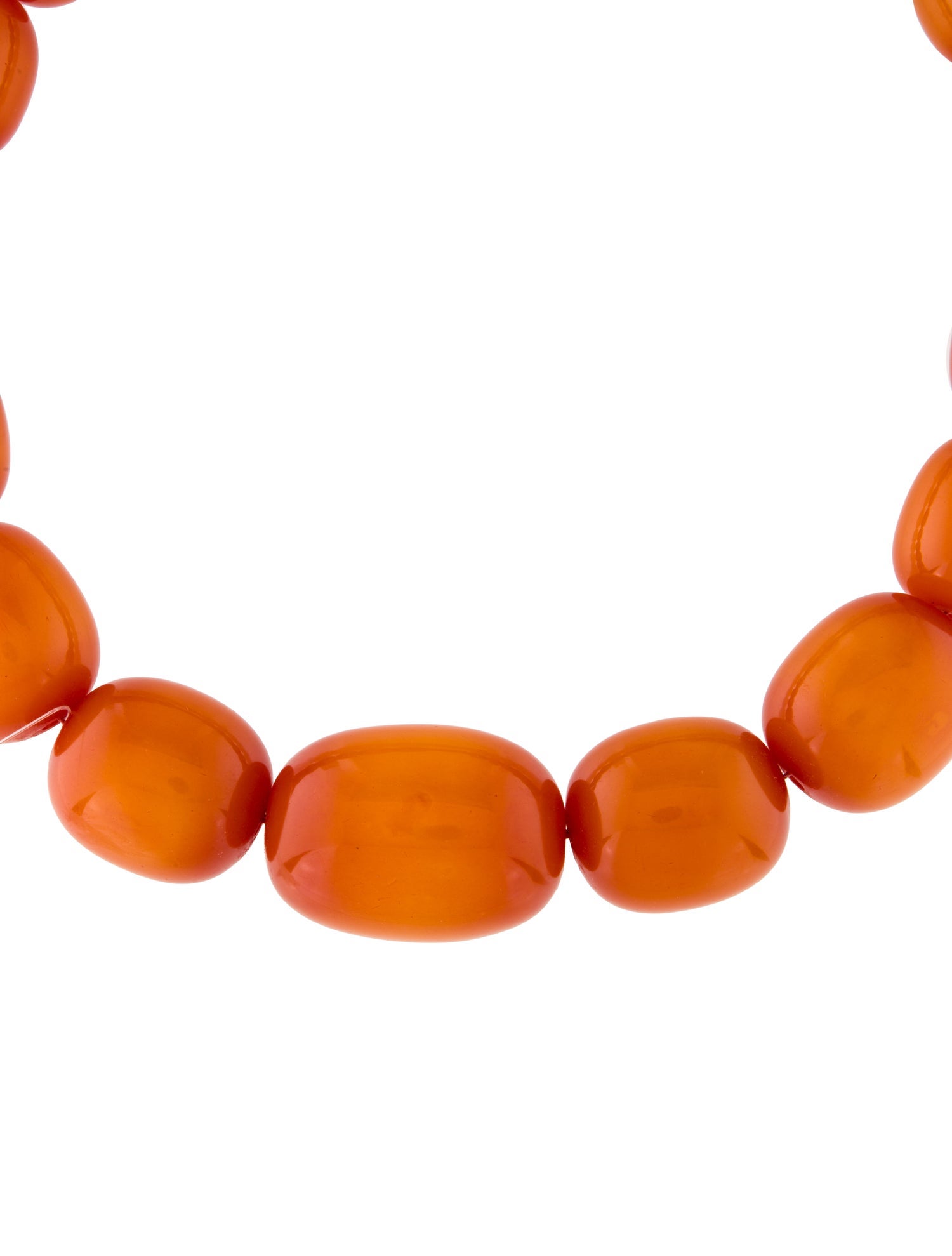 Necklace Vintage Resin Beaded Collar