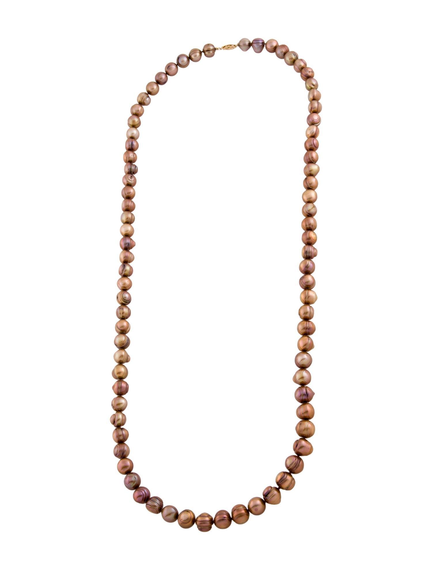 Necklace 14K Dyed Pearl Bead