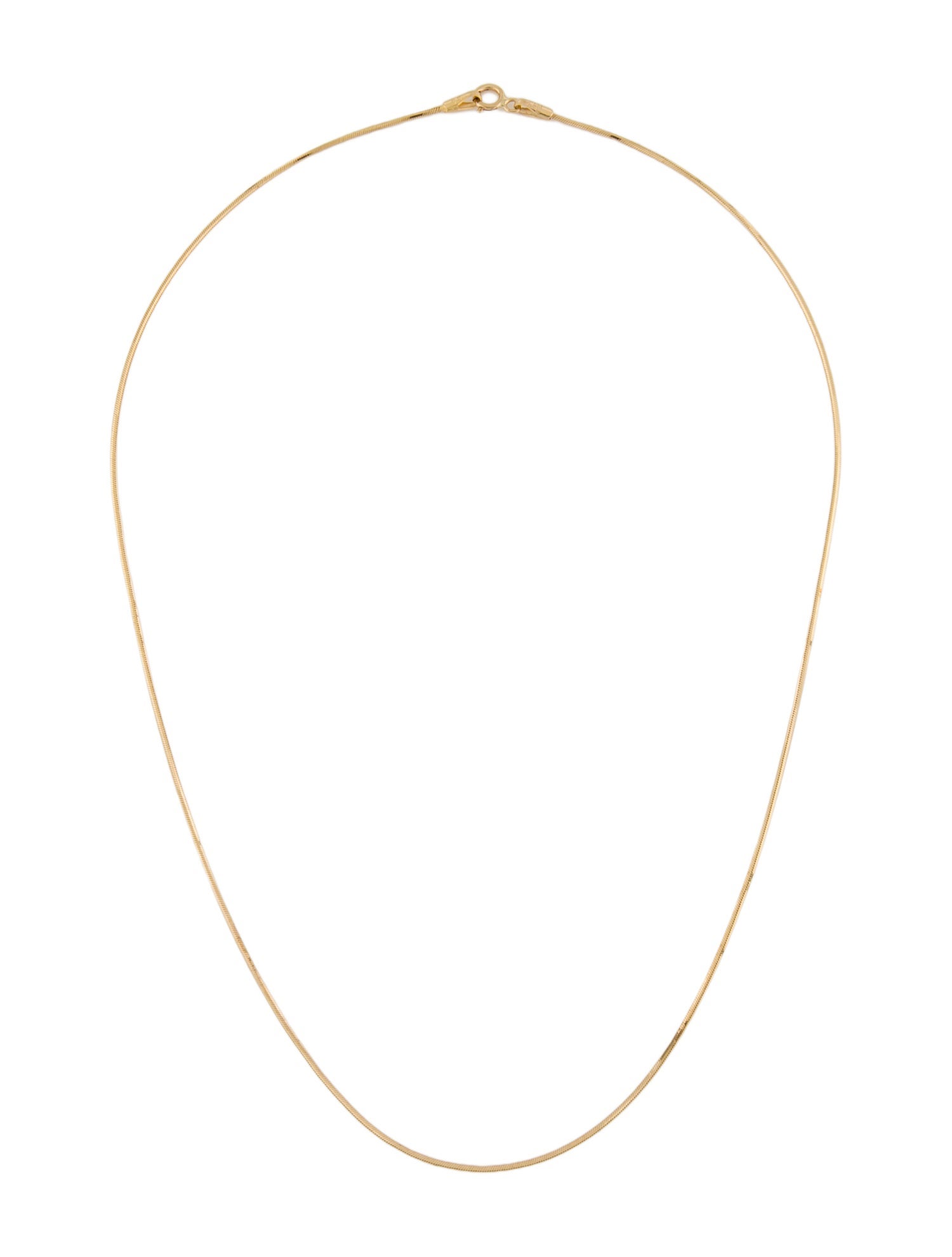 Necklace 14K Snake Chain Necklace