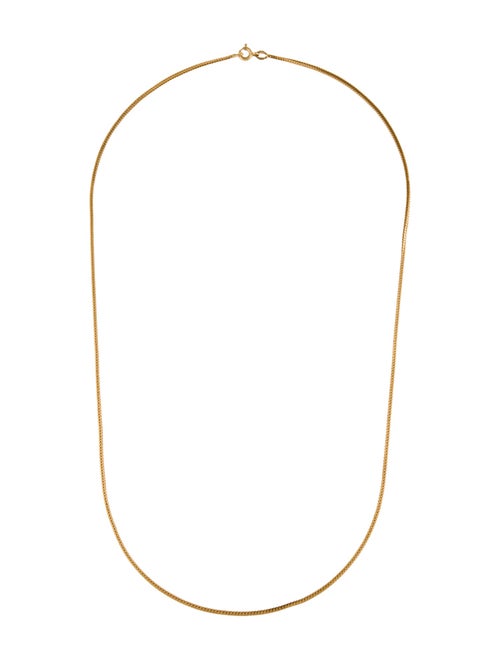 Necklace 21K Foxtail Chain Necklace