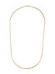 Necklace 21K Foxtail Chain Necklace