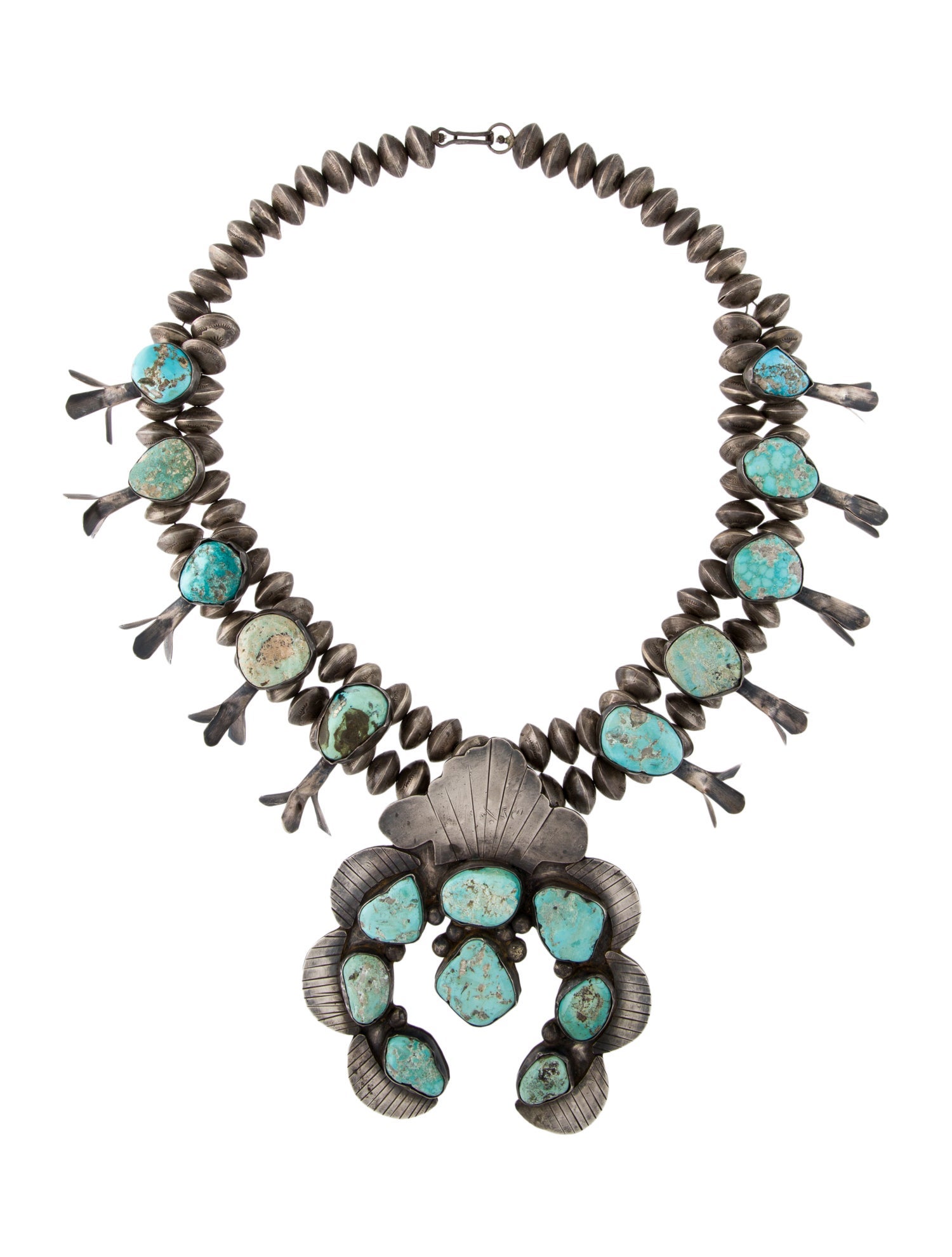 Necklace Vintage Turquoise Statement