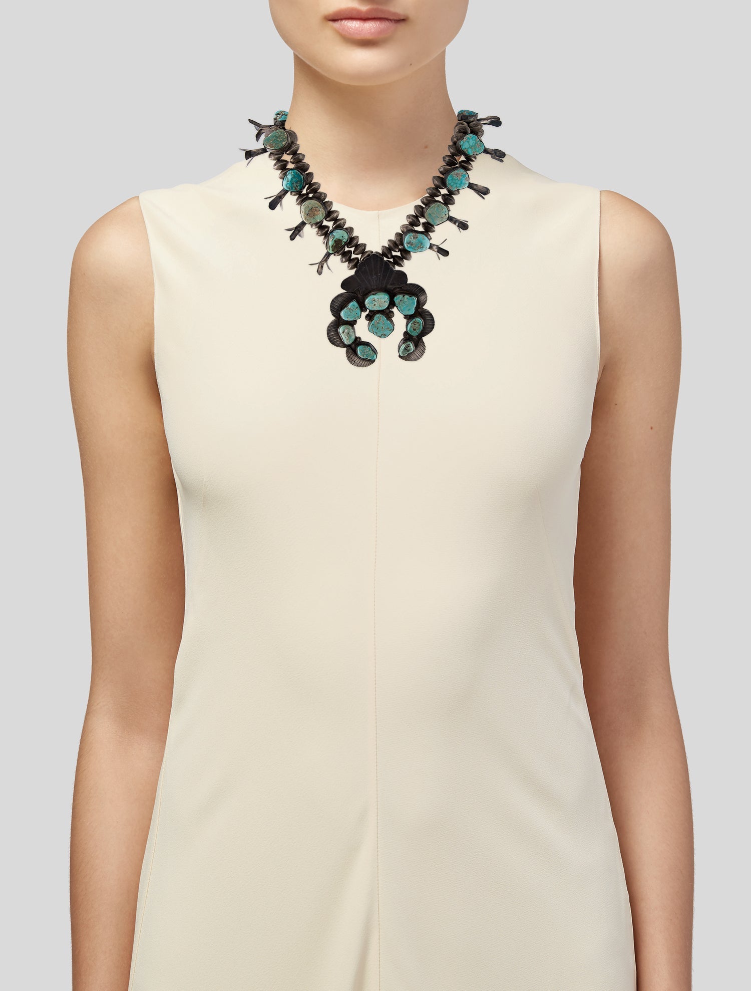 Necklace Vintage Turquoise Statement