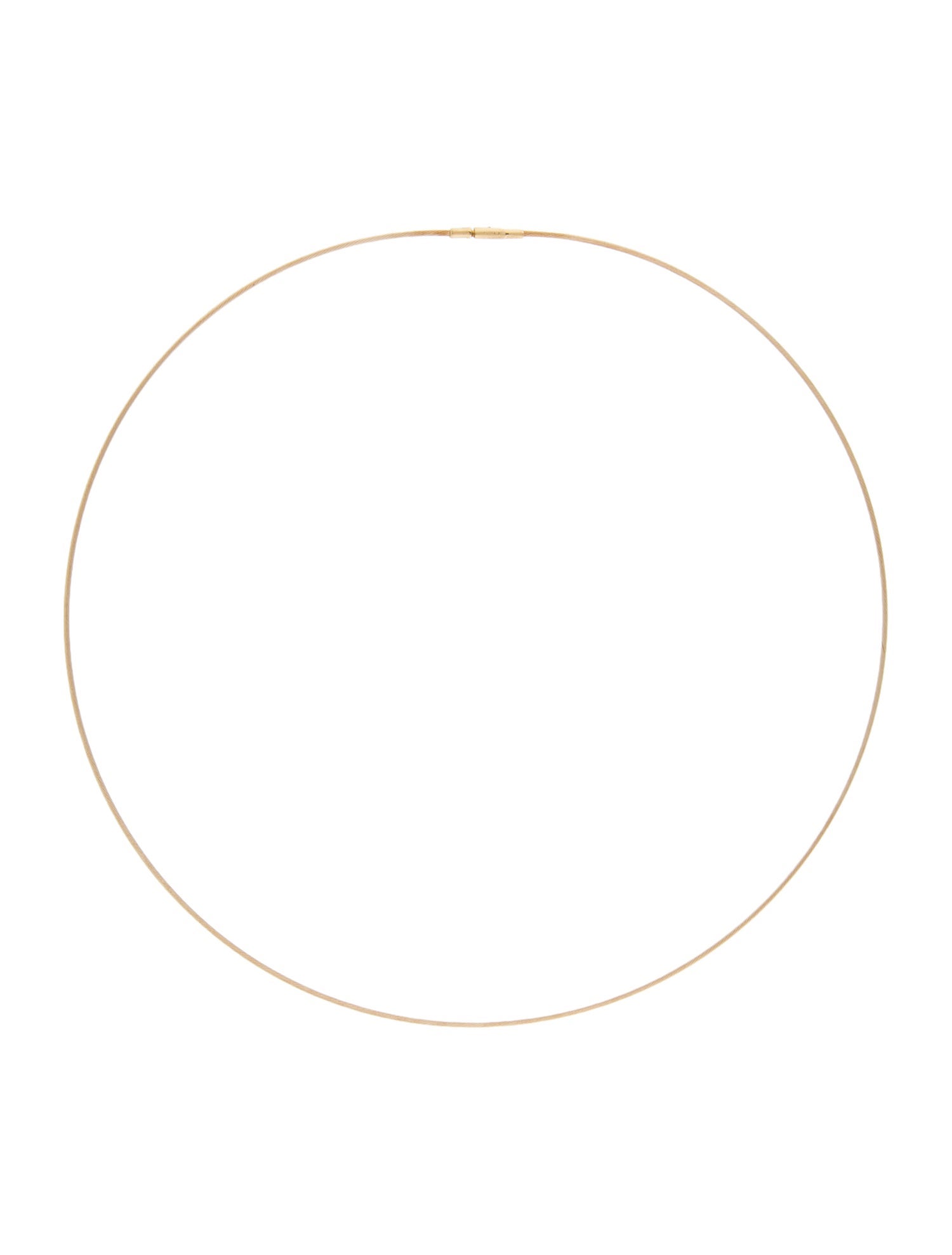 Necklace 14K Wire Choker