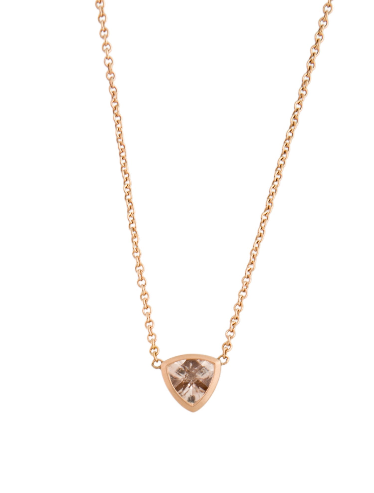 Necklace 18K Zircon Station Necklace