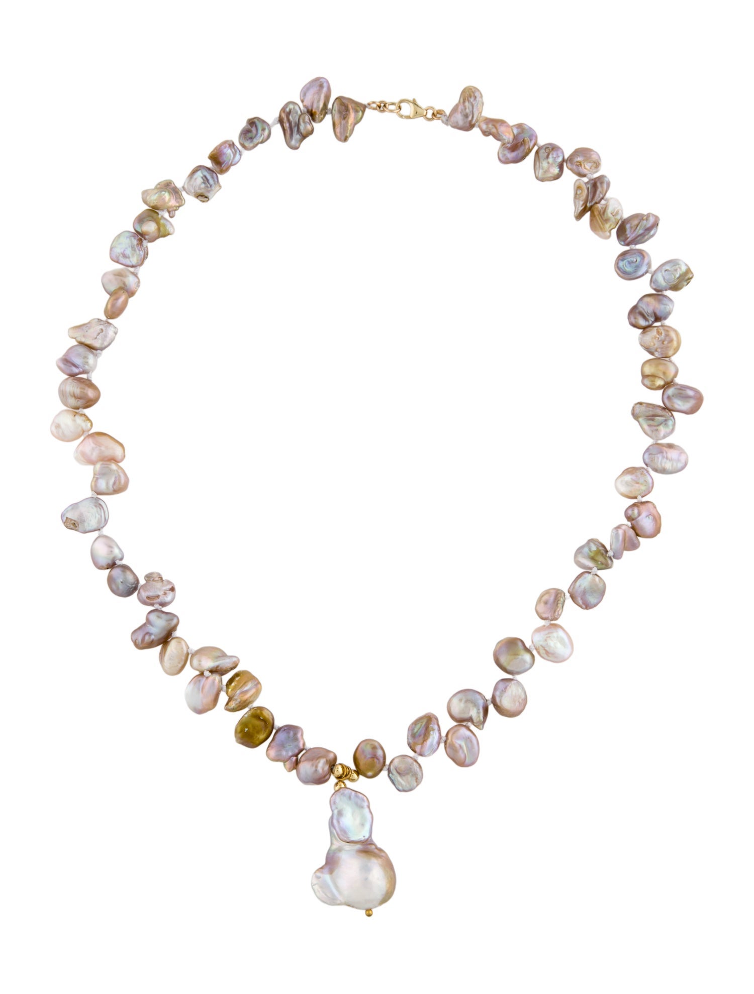 Necklace 14K Pearl Strand Necklace