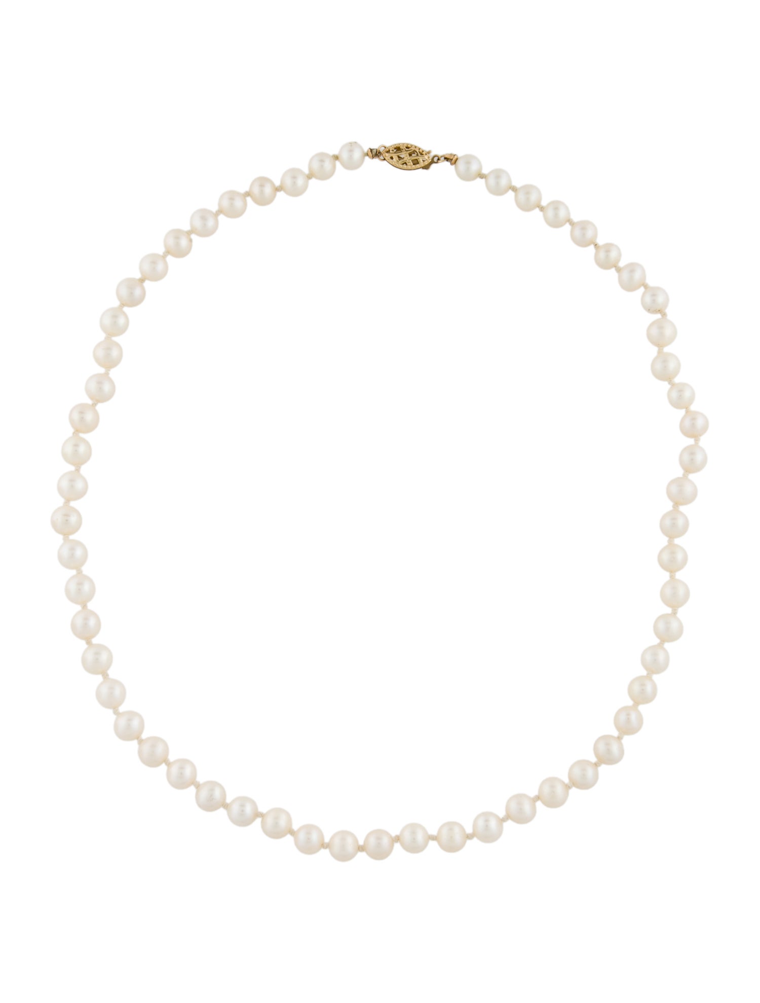 Necklace 14K Pearl Necklace
