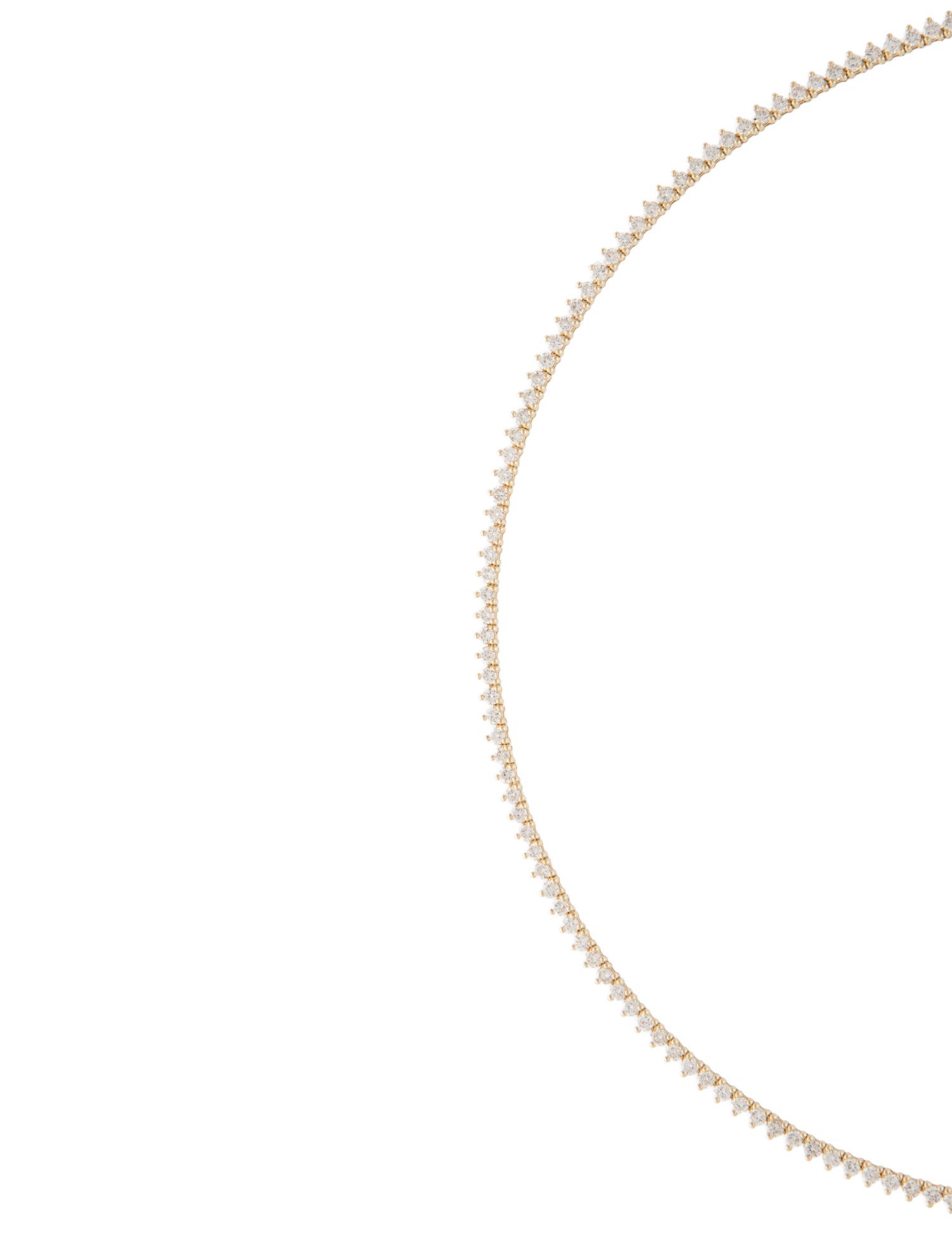 Necklace 14K 5.17ctw Diamond Tennis Necklace