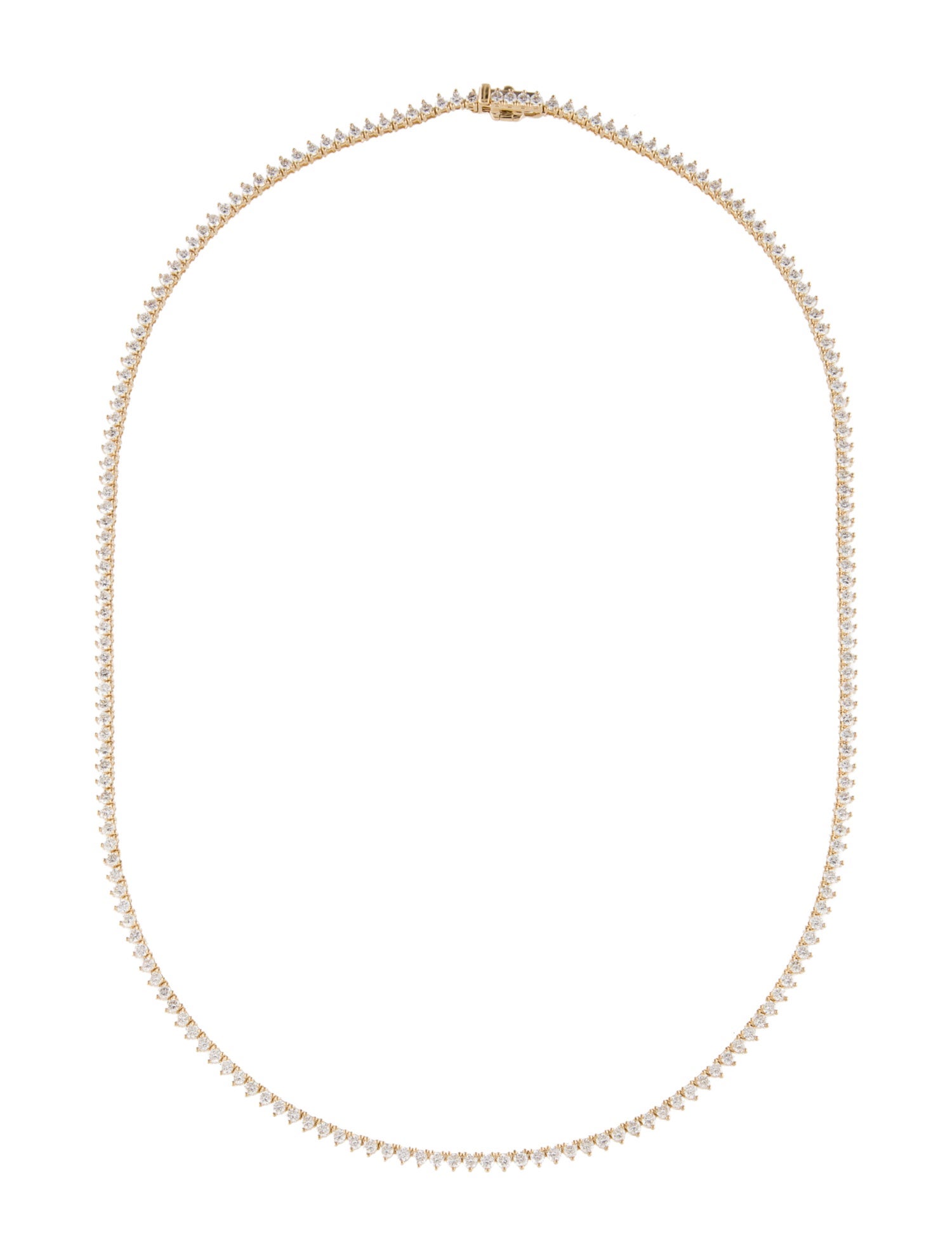 Necklace 14K 5.23ctw Diamond Tennis Necklace