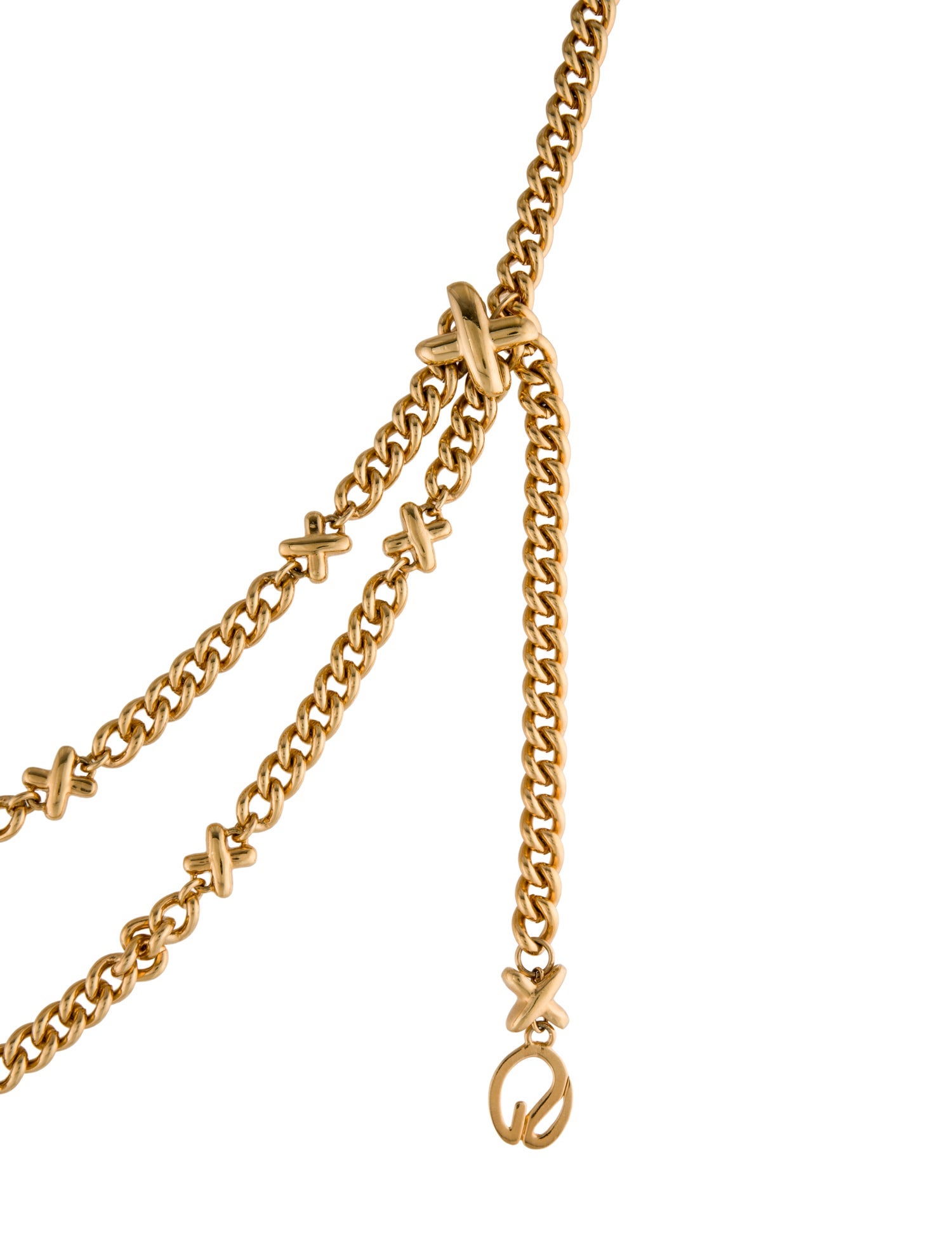 St. John Skinny Metal Waist Belt