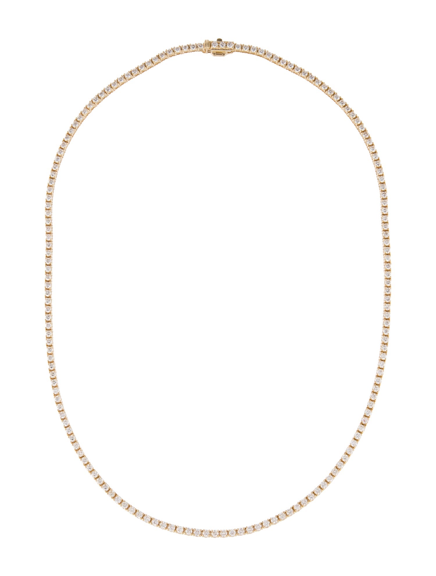 Necklace 14K 5.25ctw Diamond Tennis Necklace