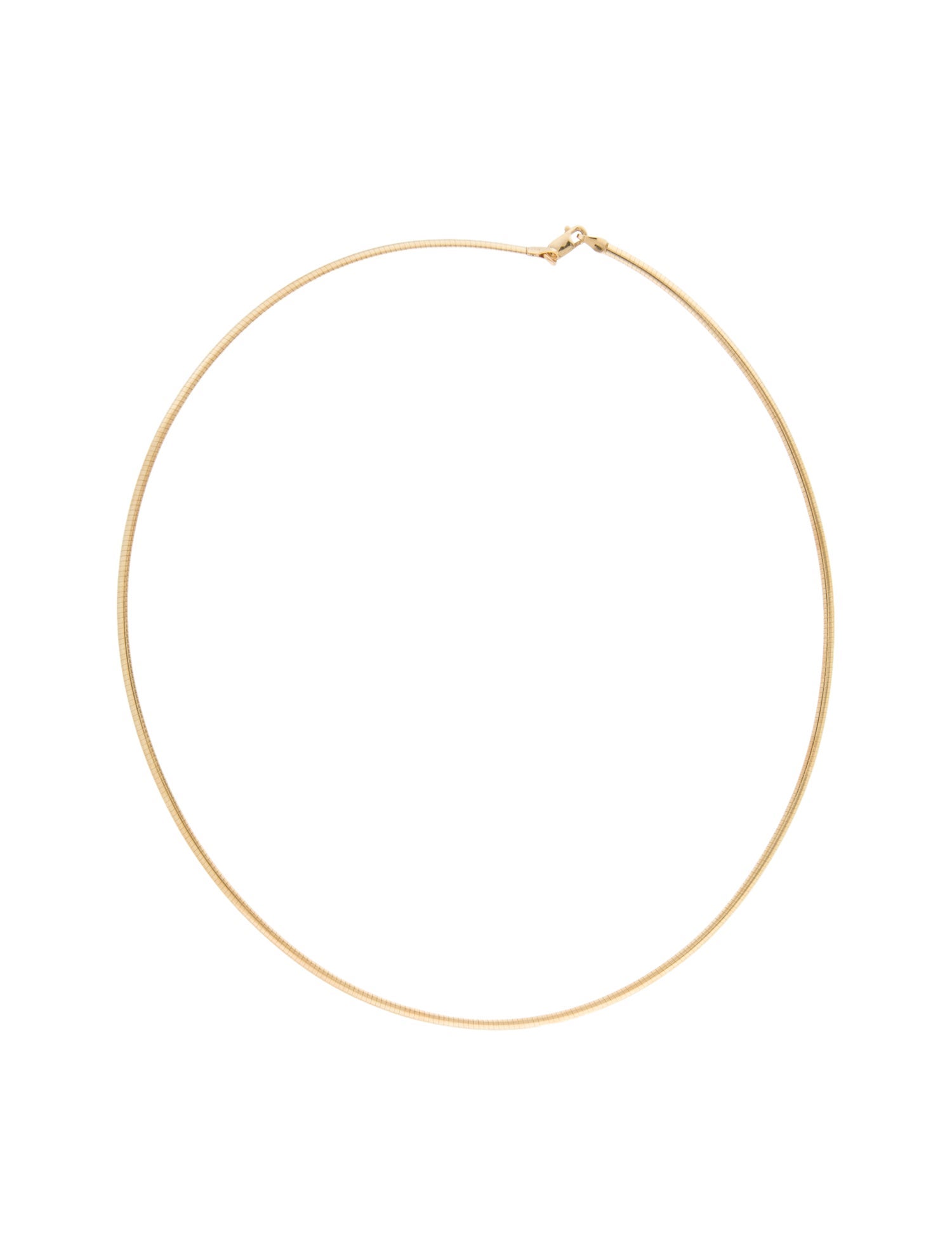 Necklace 14K Snake Chain Collar Necklace