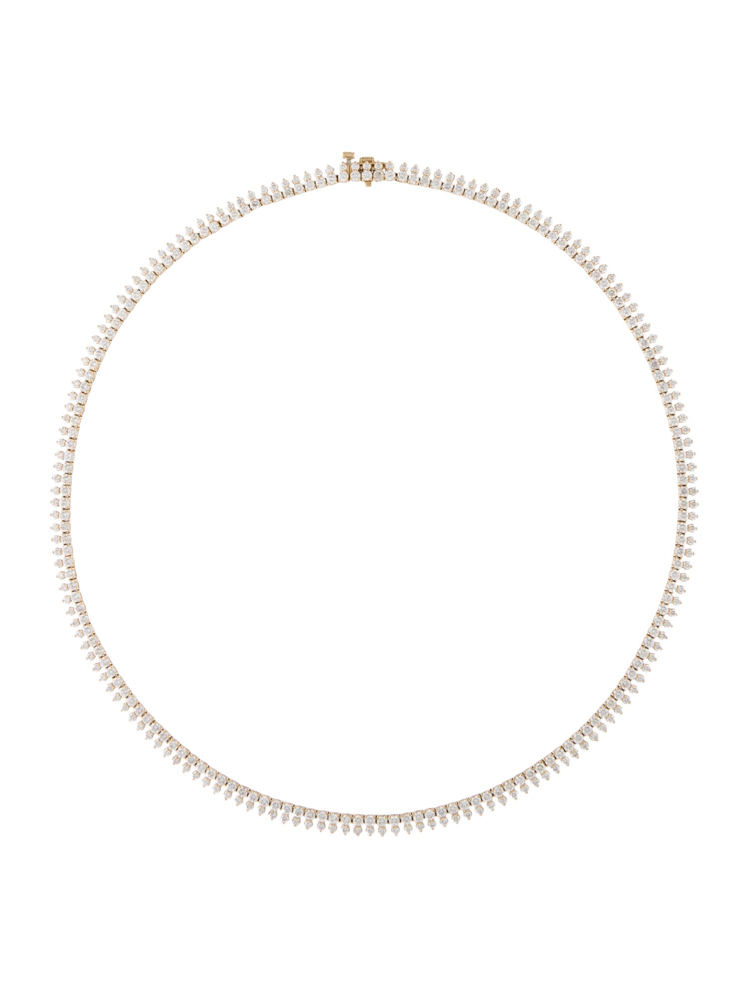 Necklace 14K 10.25ctw Diamond Collar