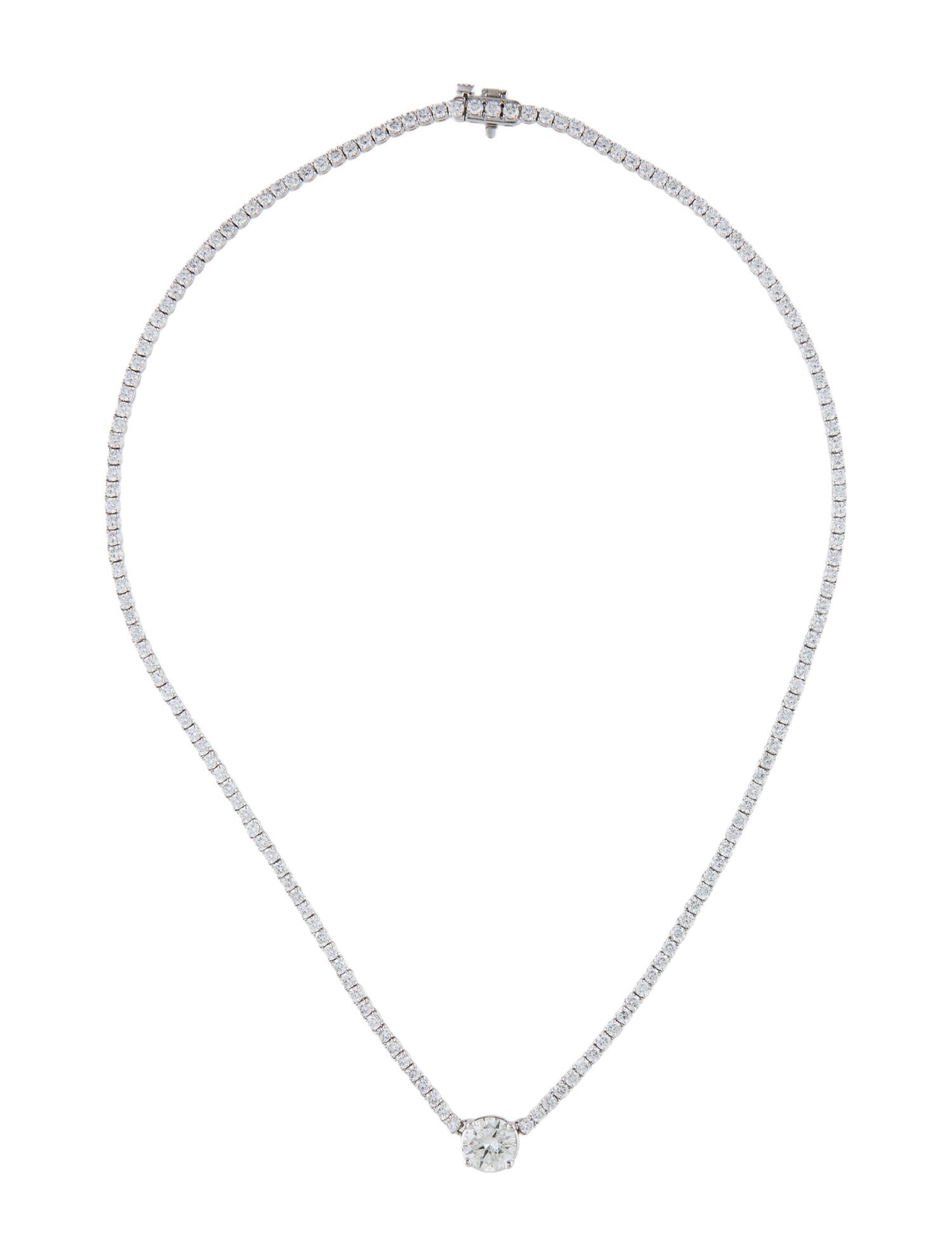 Necklace 14K 7.78ctw Diamond Pendant