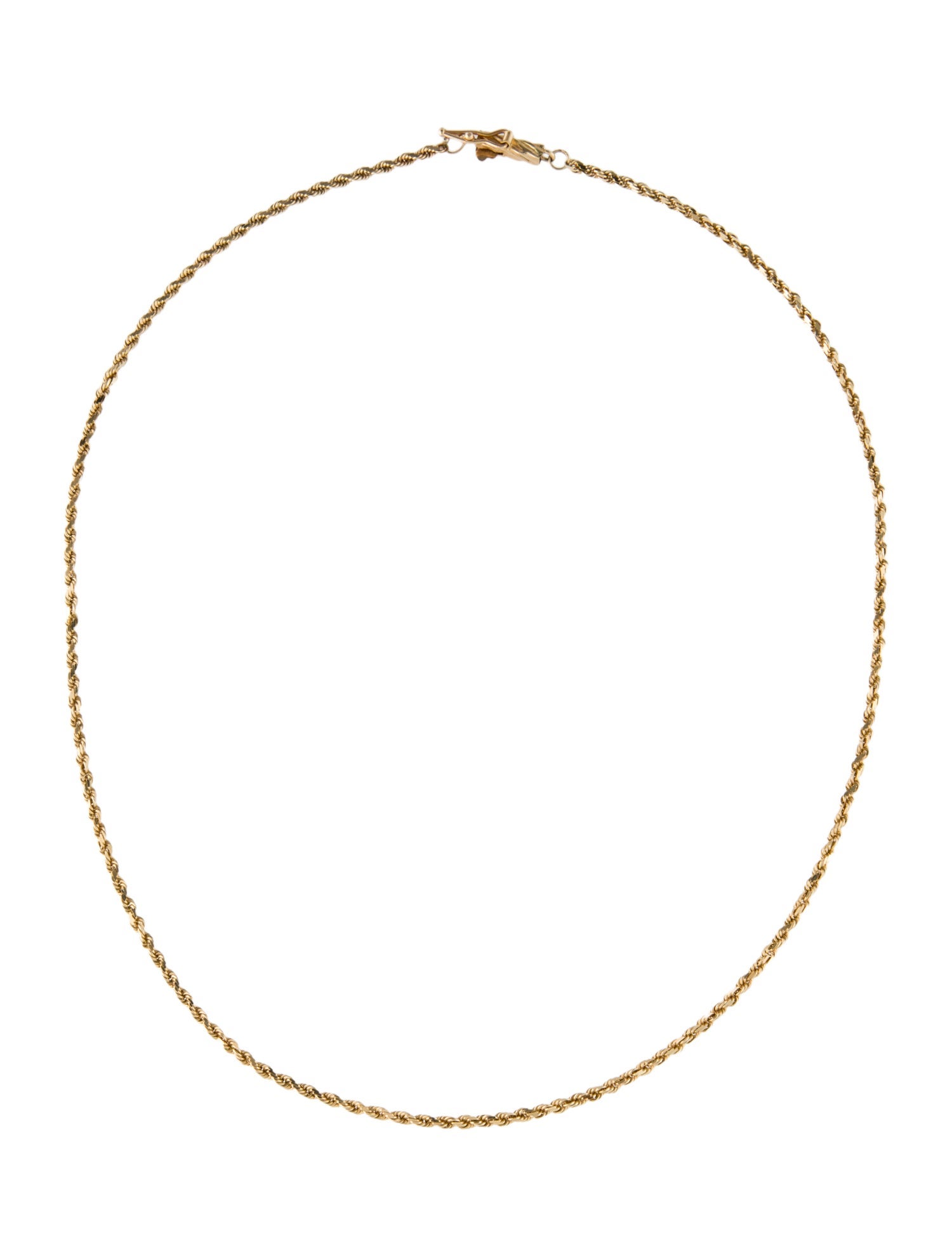Necklace 14K Rope Chain