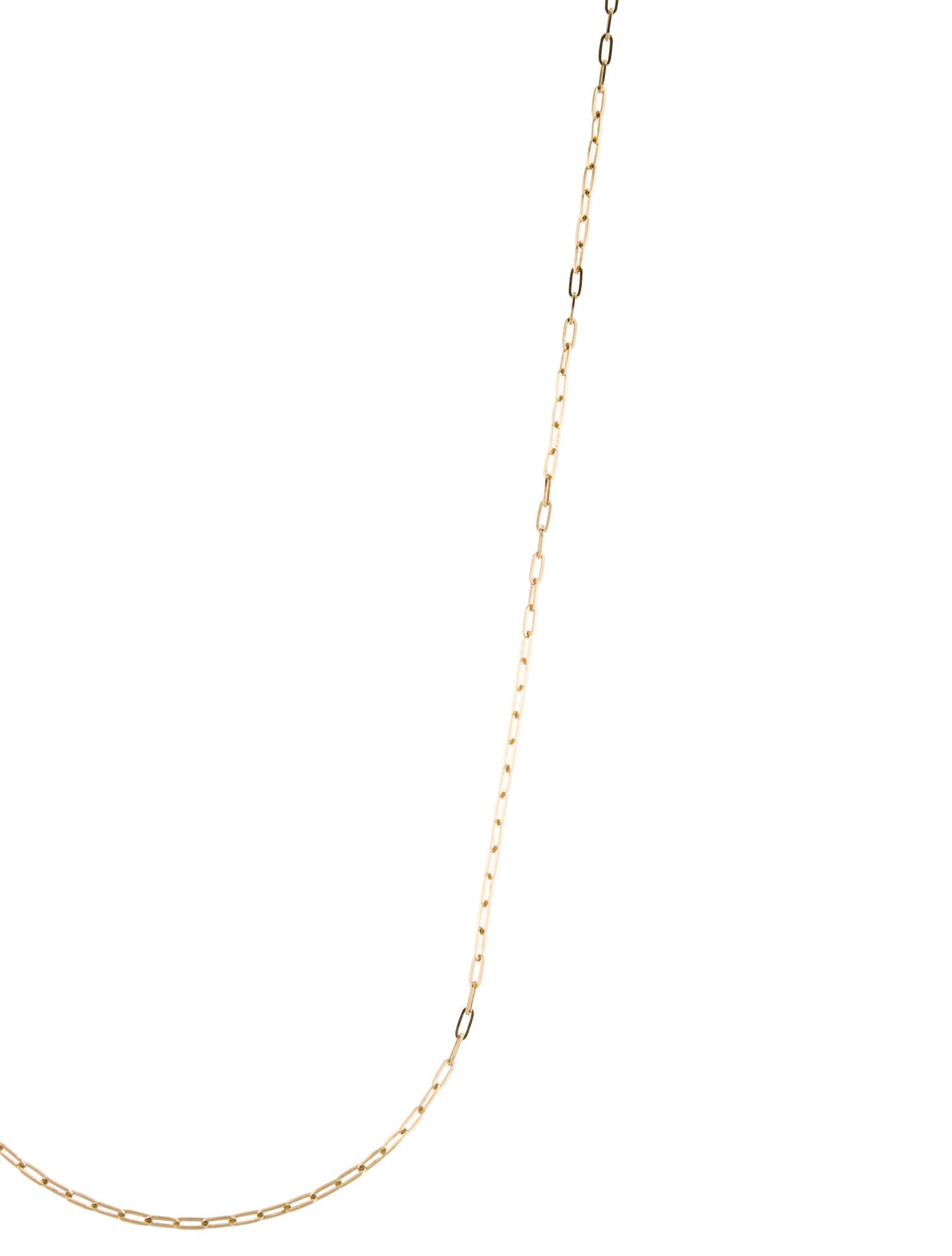 Necklace 14K Paperclip Chain