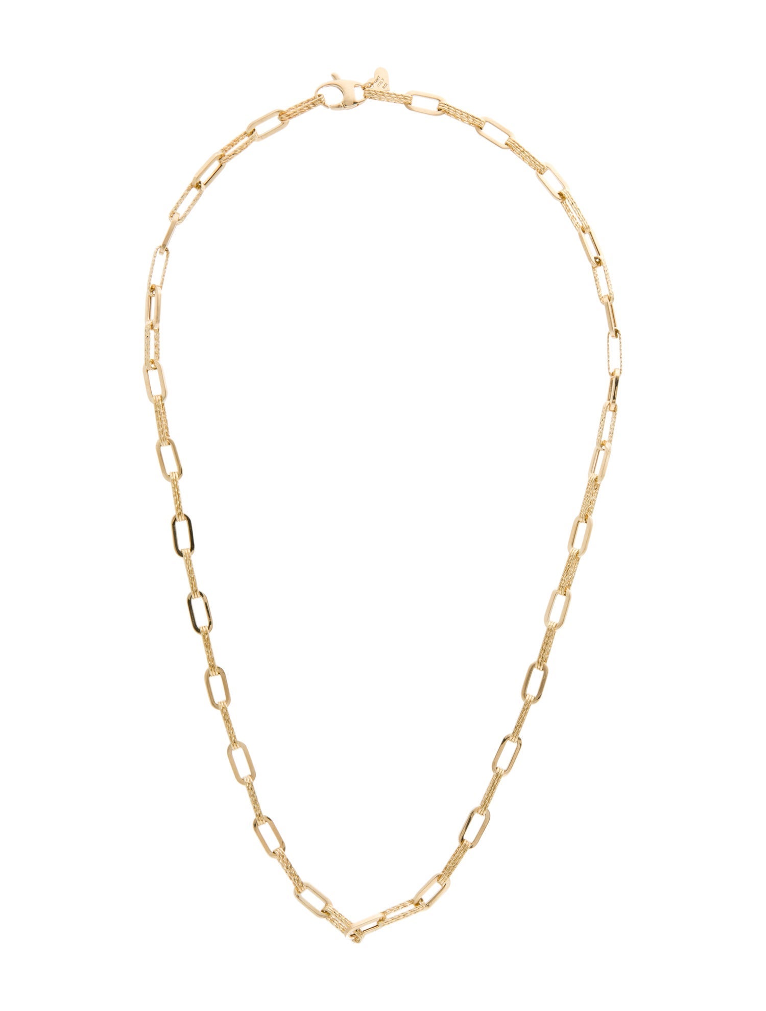 Necklace 14K Paperclip Link Chain
