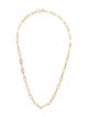 Necklace 14K Paperclip Link Chain Necklace