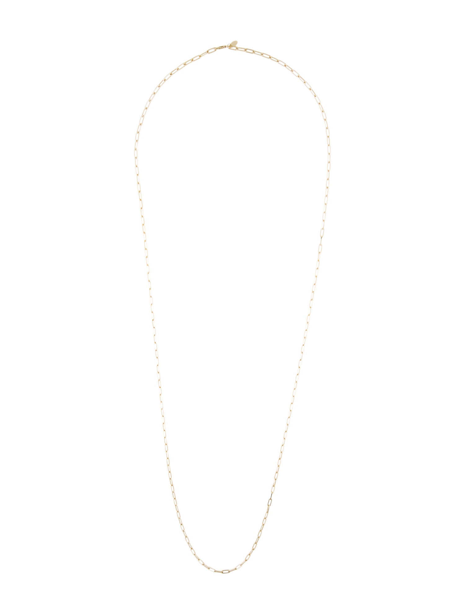Necklace 14K Paperclip Link Chain