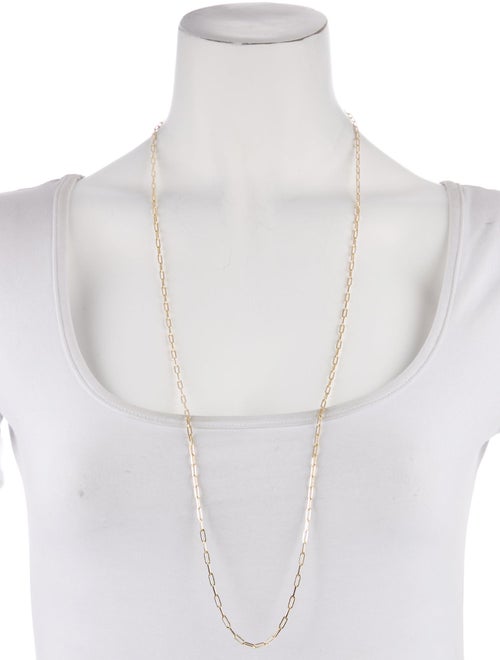 Necklace 14K Paperclip Link Chain