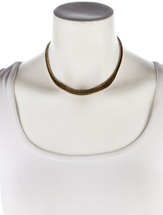 Necklace 14K Tricolor Necklace