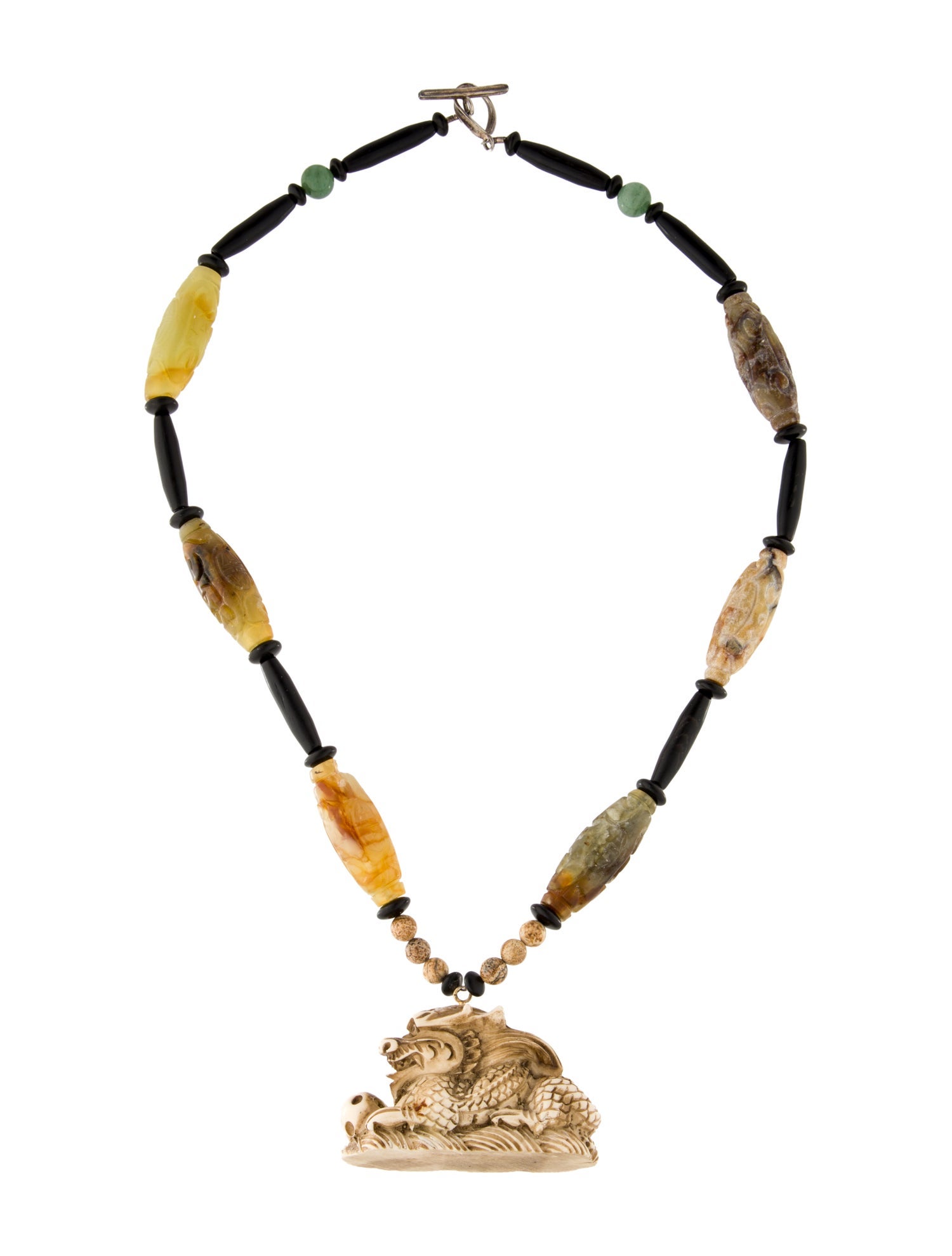 Necklace Multistone Pendant