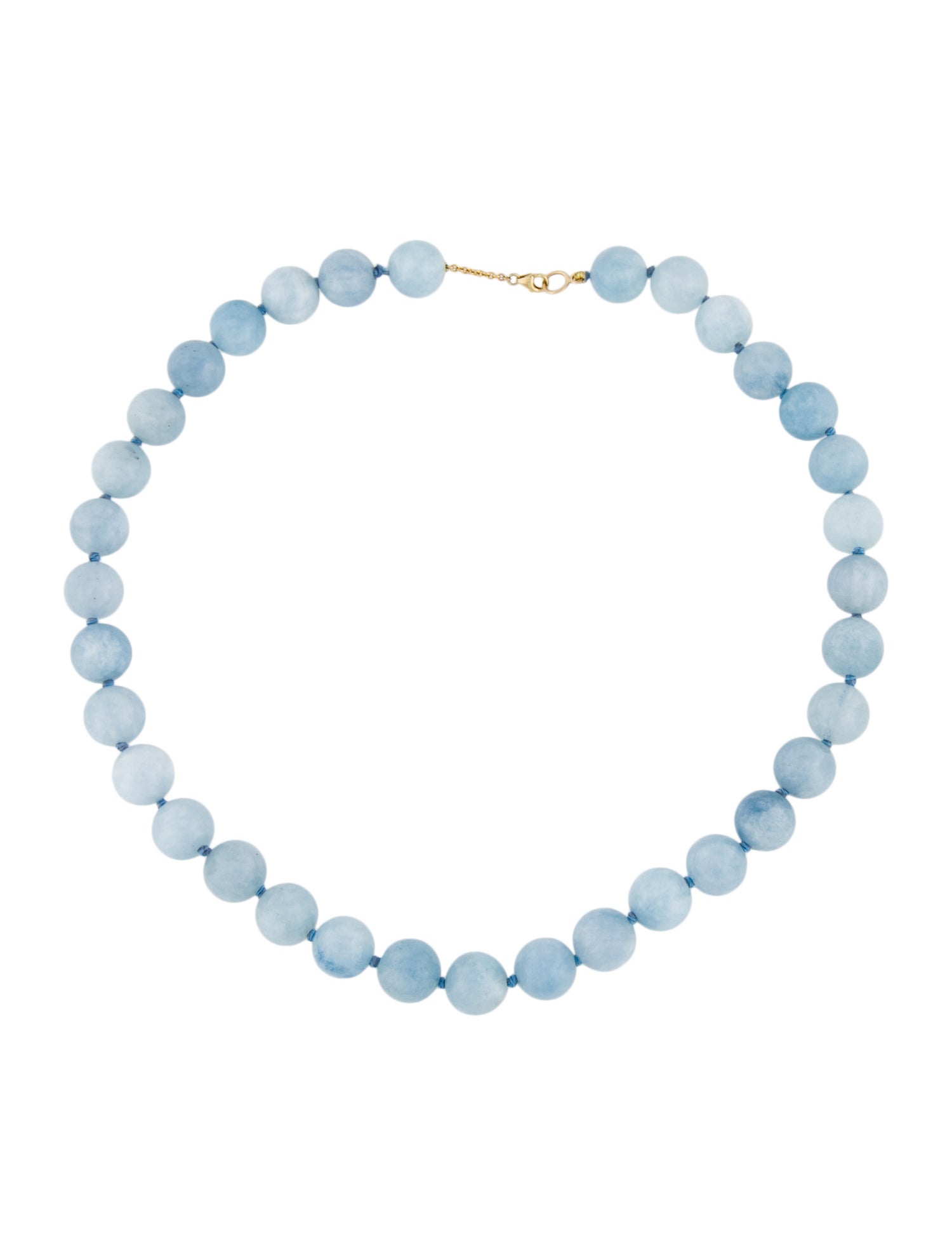 Necklace Dyed Quartzite Beaded Necklace