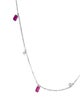 Necklace 14K 1.85ctw Ruby & Diamond Collar Necklace