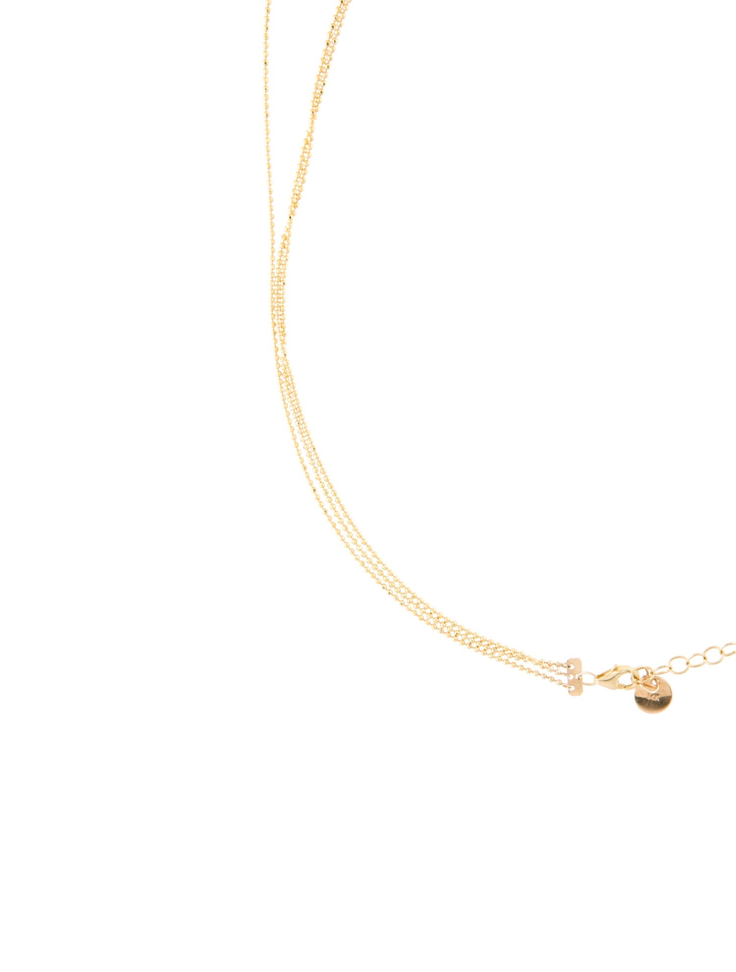 Julez Bryant 14K Chai Multistrand Choker Necklace
