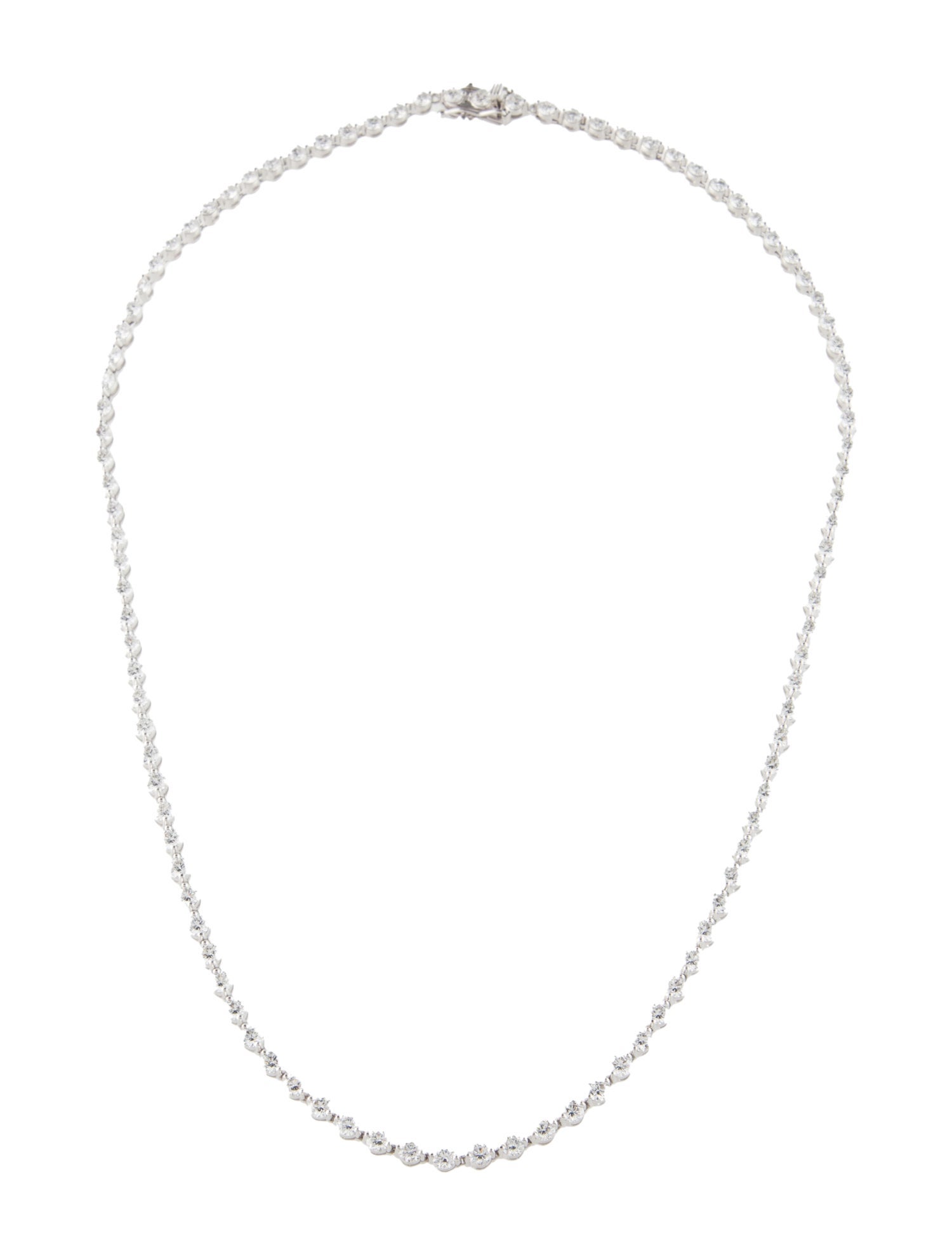 Necklace 14K 9.00ctw Diamond Tennis