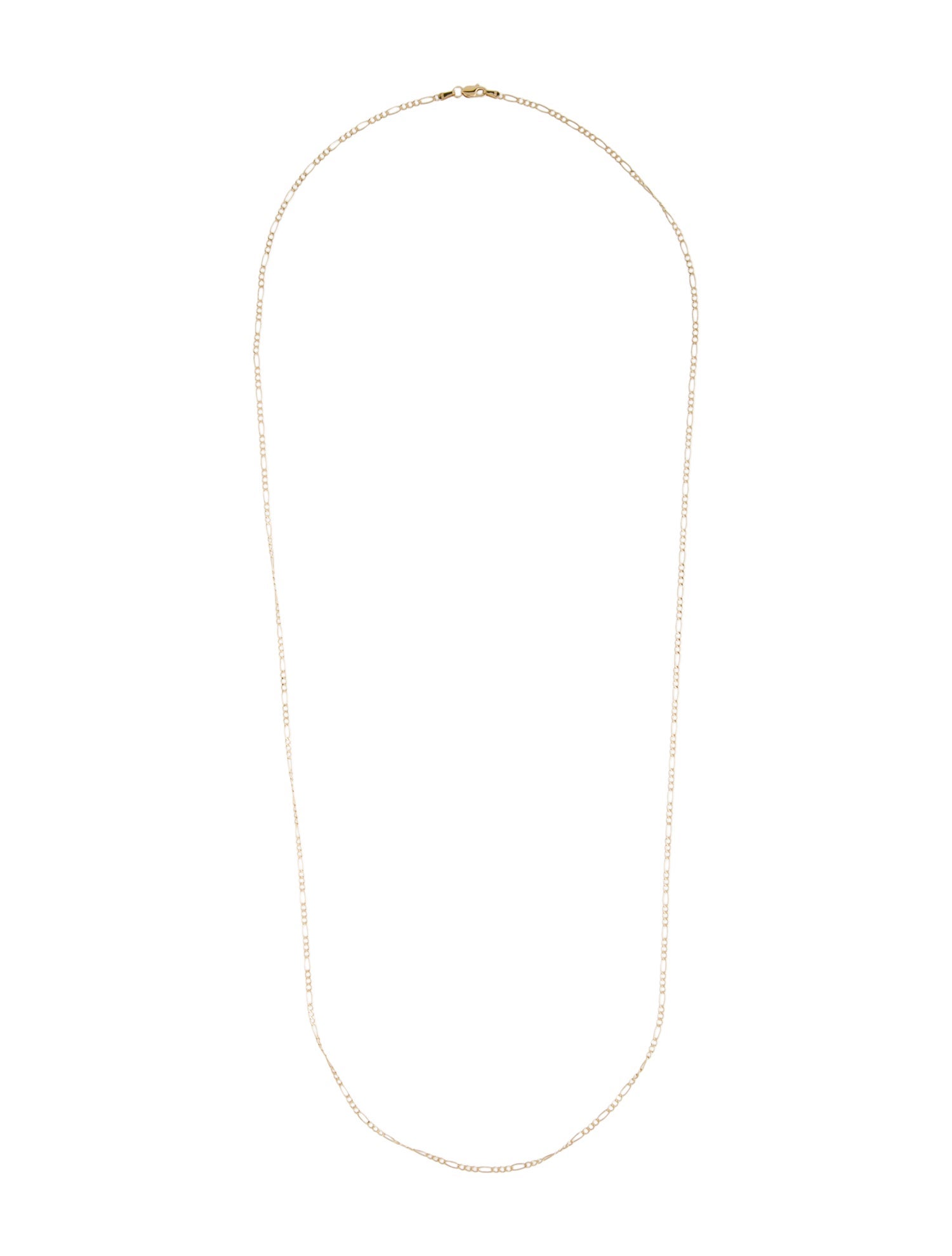 Necklace 18K Figaro Chain Necklace
