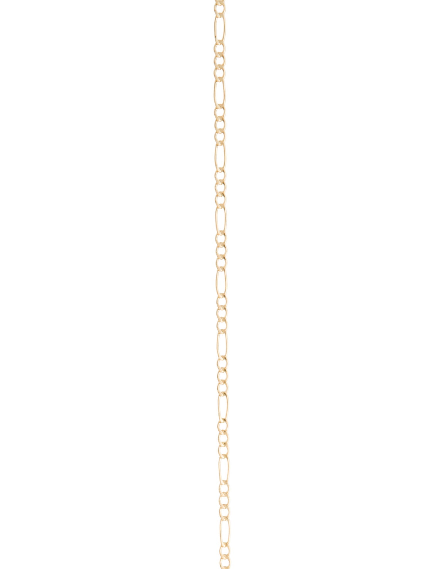 Necklace 18K Figaro Chain Necklace