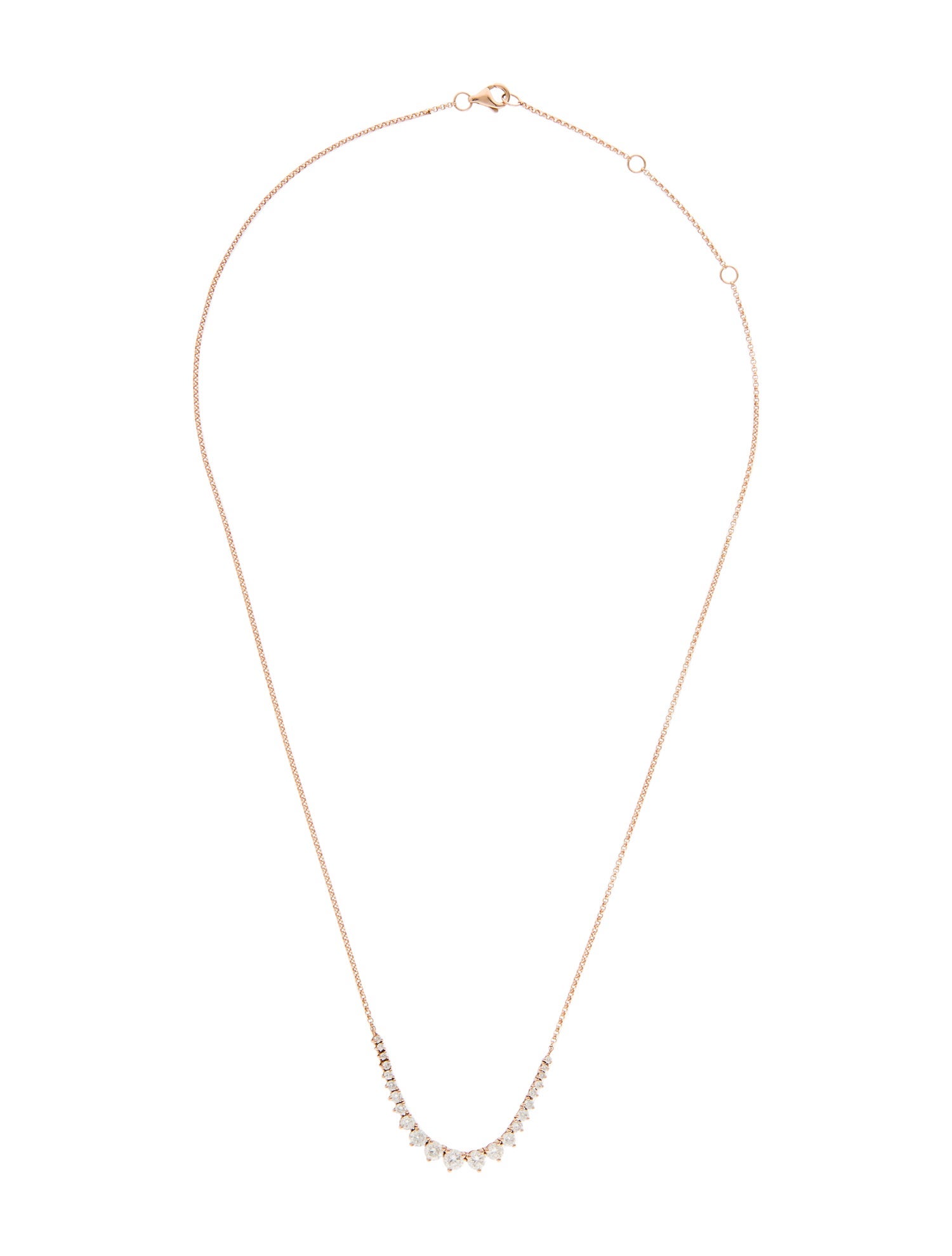Necklace 14K 1.11ctw Diamond Choker