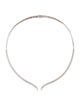 Necklace 14K 2.22ctw Diamond Hinged Collar Necklace