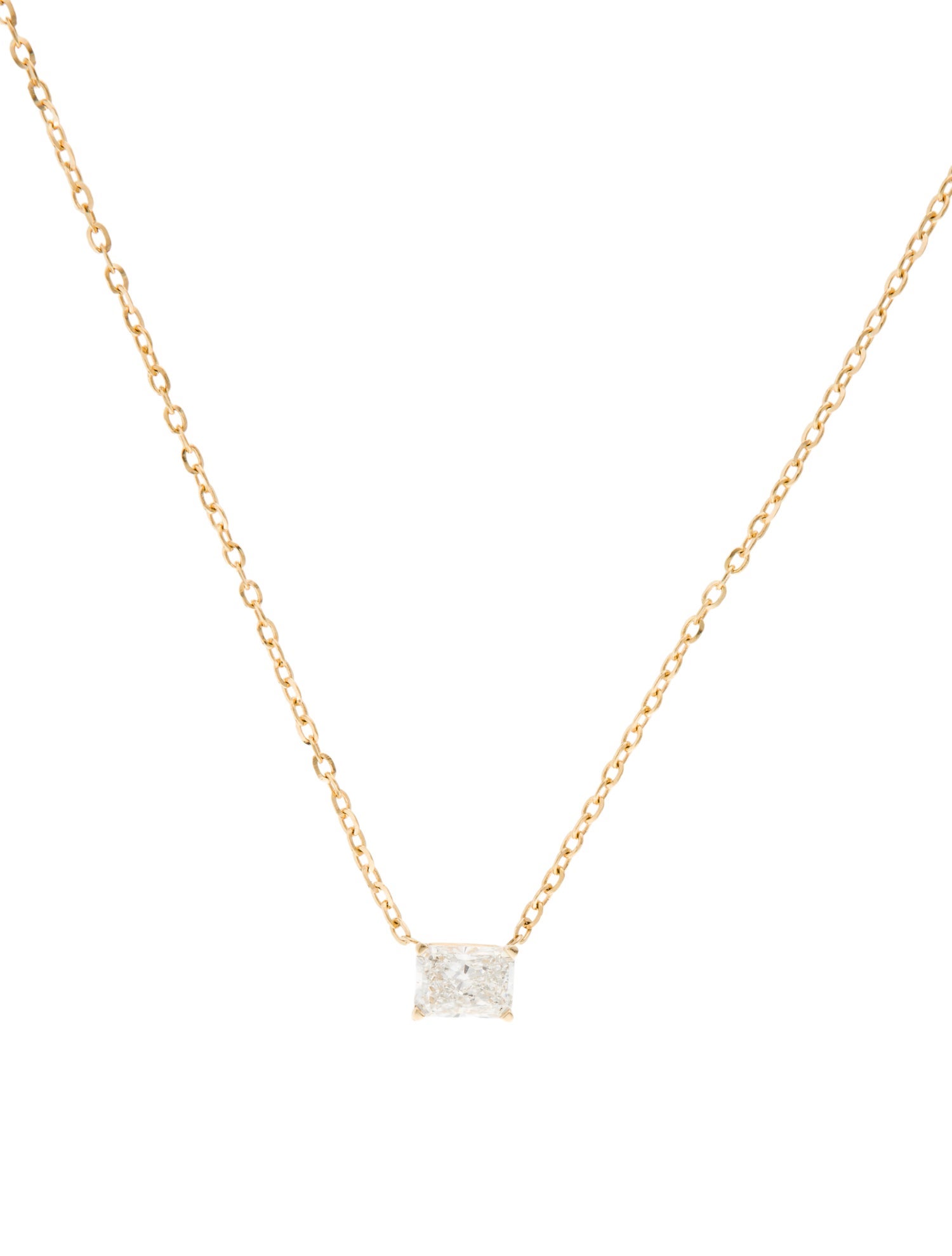Necklace 14K 1.87ct Lab-Grown Diamond Pendant Necklace