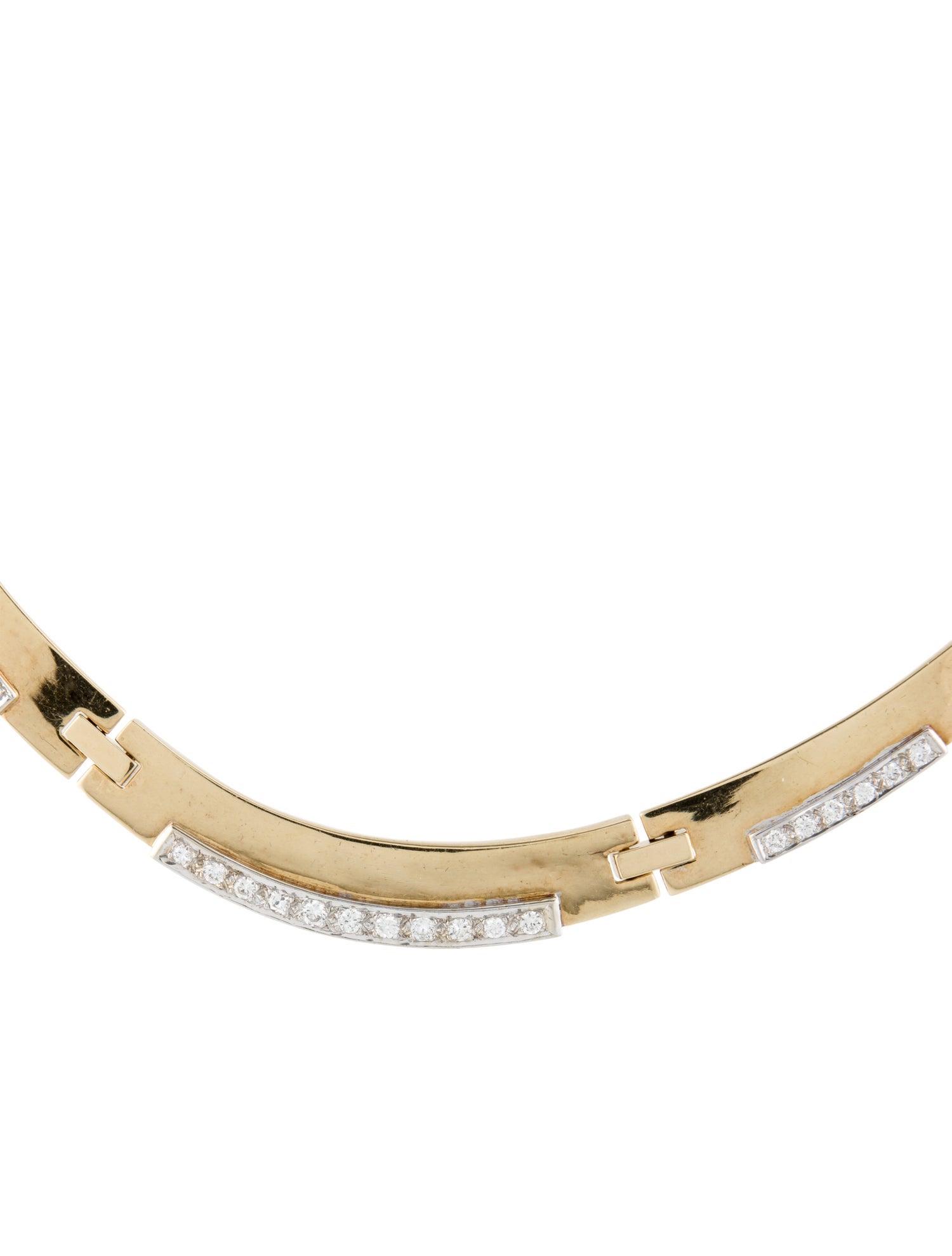 Necklace 14K Diamond Collar Necklace