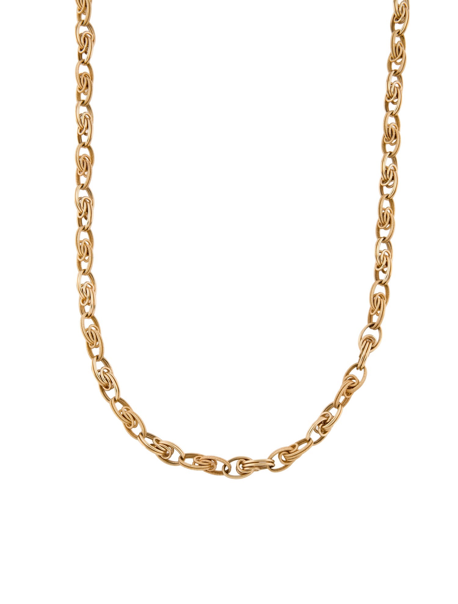 Necklace 14K Oval Link Chain