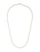 Necklace 14K Pearl Beaded Strand