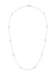 Necklace 14K 1.05ctw Diamond Station Necklace