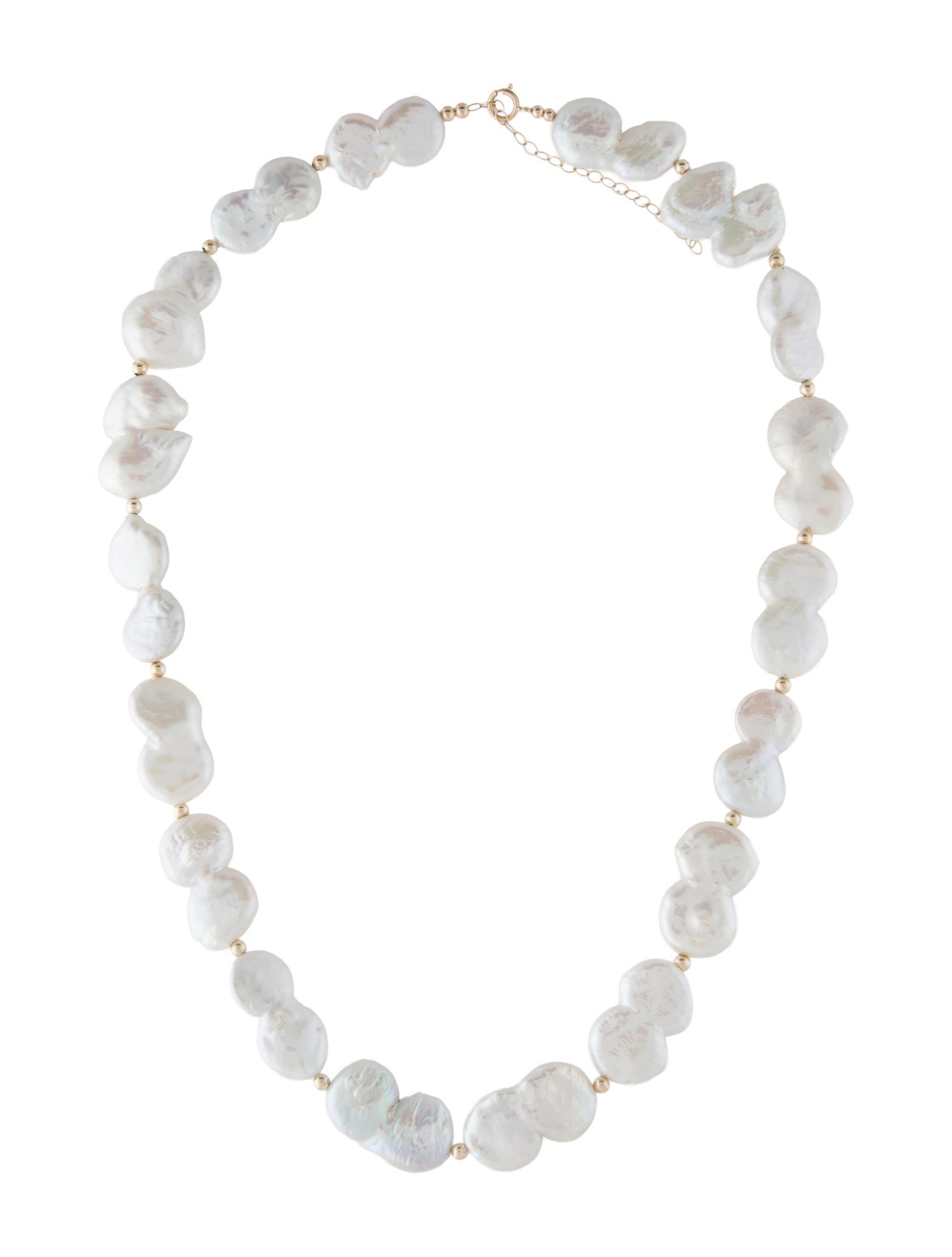 Necklace 14K Pearl Bead Necklace