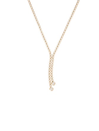 Necklace 14K 1.00ctw Diamond Lavalier Necklace