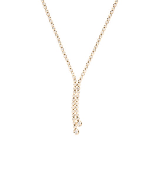 Necklace 14K 1.00ctw Diamond Lavalier Necklace