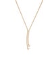 Necklace 14K 1.00ctw Diamond Lavalier Necklace