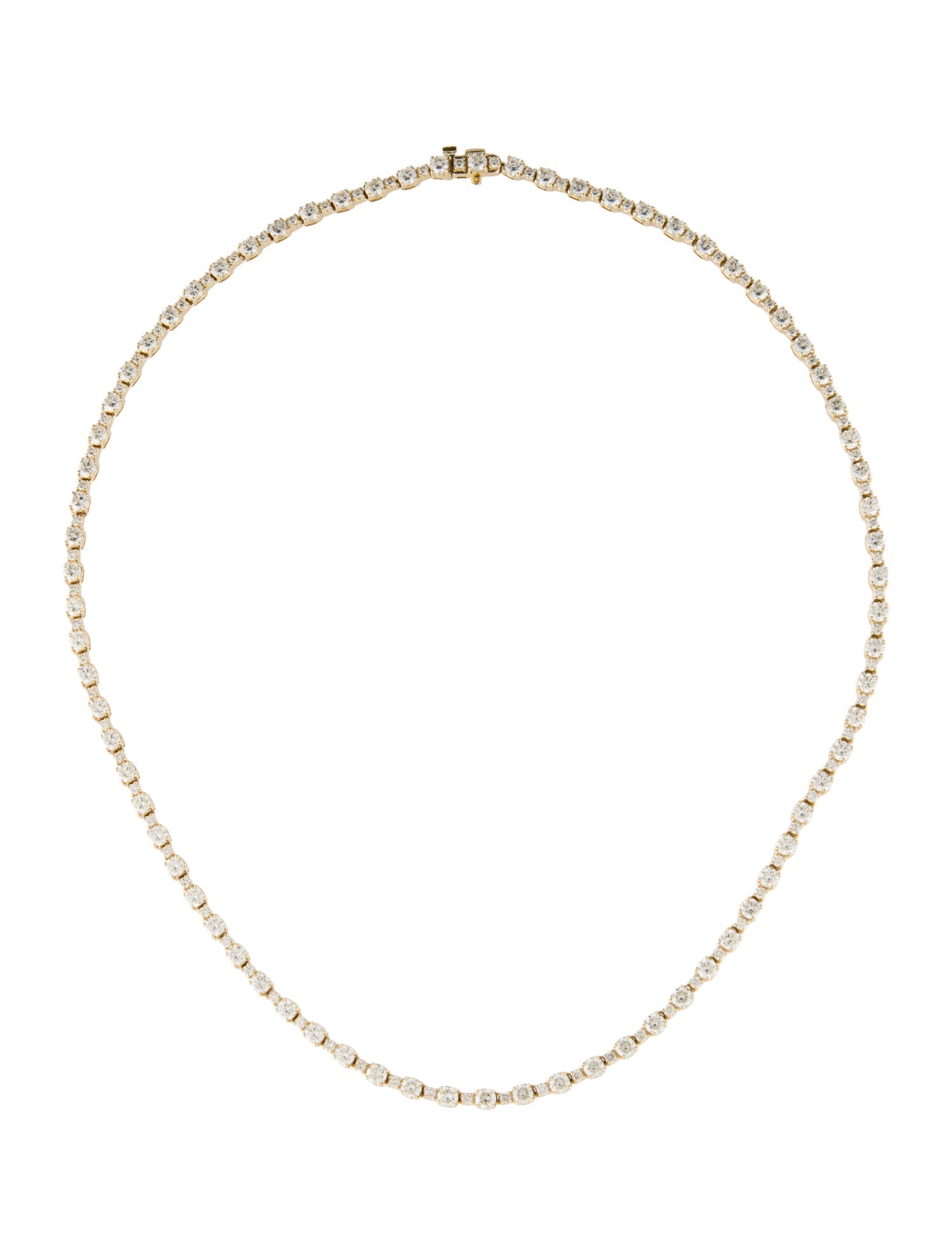 Necklace 14K 10.70ctw Diamond Collar Necklace