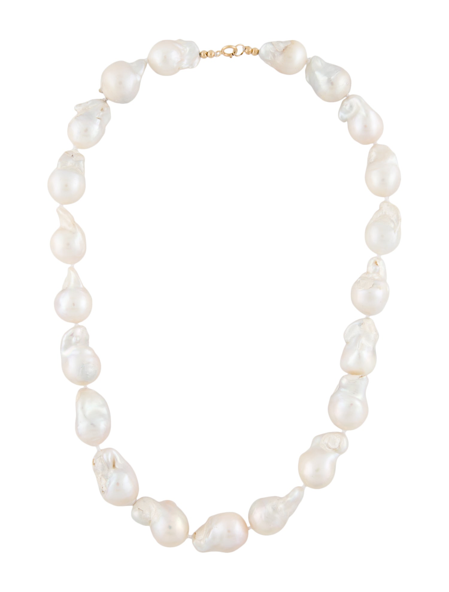Necklace 14K Pearl Strand Necklace