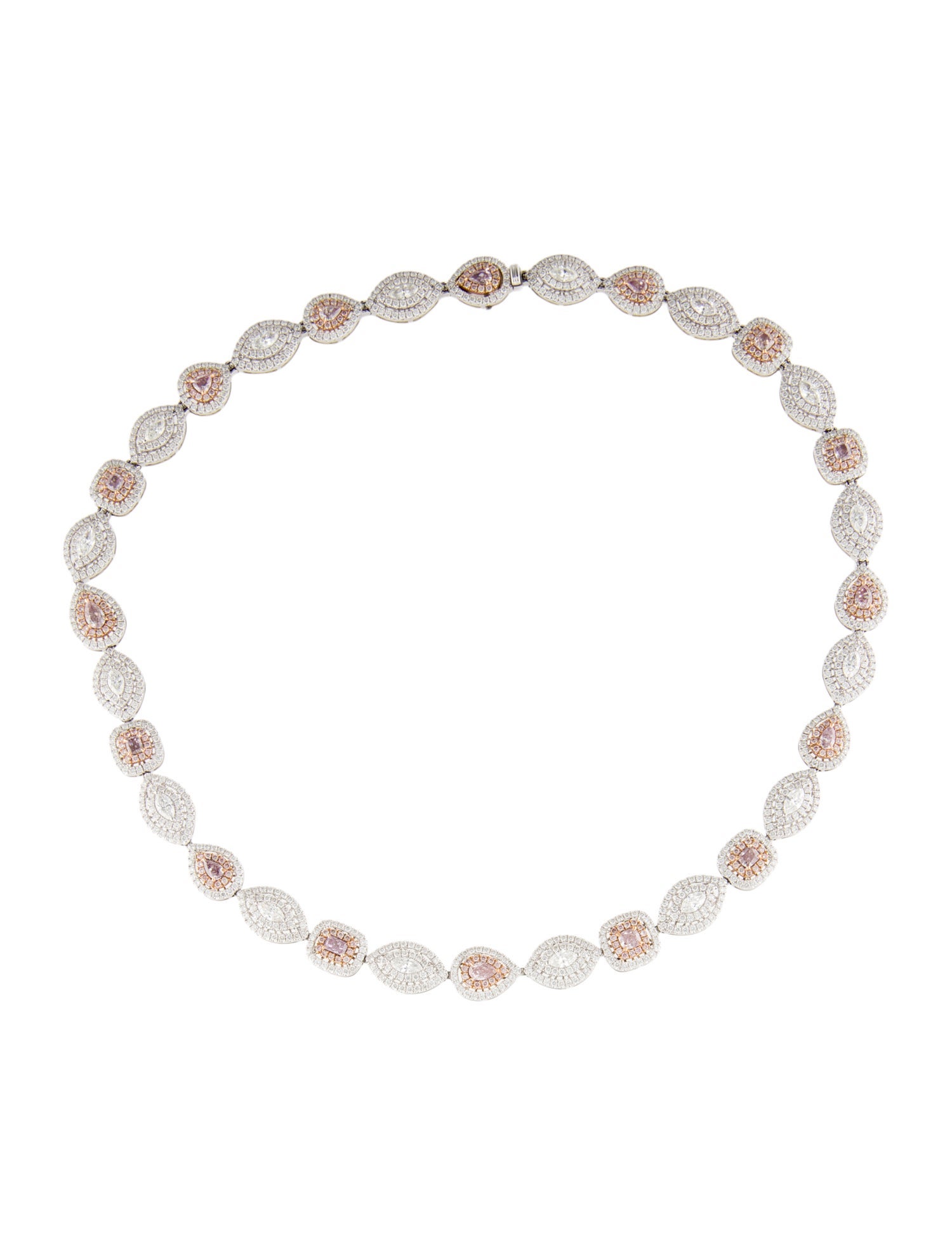 Necklace 18K 13.50ctw Diamond Collar Necklace